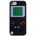 iPod Touch 5th 6th Generation - 3D Silicone Game Soft Protective Phone Cover Case - Black